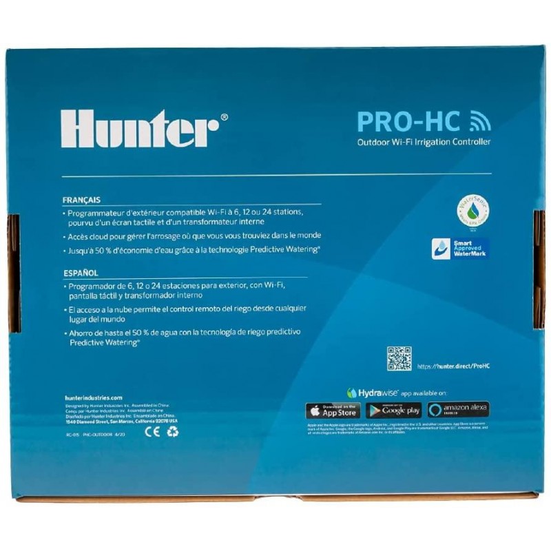 Hydrawise Pro-HC 24-Station Outdoor Wi-Fi Irrigation Controller
