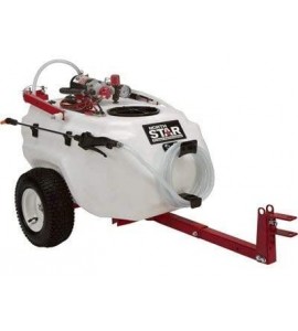 NorthStar Tow-Behind Trailer Boom Broadcast and Spot Sprayer - 21-Gallon Capacity, 2.2 GPM, 12 Volt DC