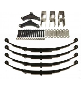 LIBRA 3500lb Tandem Trailer Axle Suspension Kit 1750lb Leaf Springs & Hanger Kit