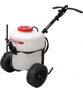 Chapin International 97902 Chapin 12 Gallon Battery Operated Push Sprayer, 12 gallons, Translucent White