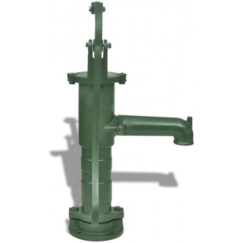 WWHZ Hand Pump Cast Iron Well Water Pitcher Press Suction Outdoor Yard Ponds Garden