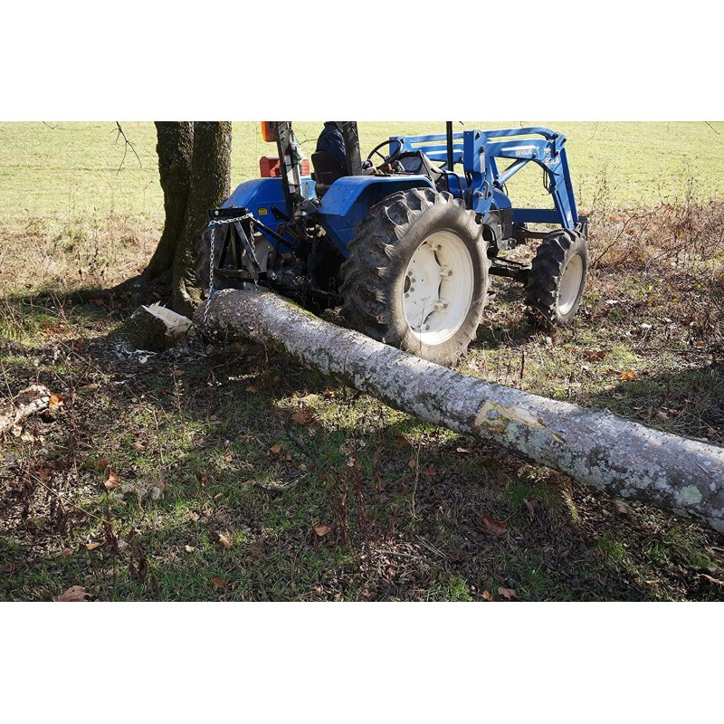 RJ Designs XHD 3 Point Log Skidder - RLS002 - Designed and Made in USA - Super Strength and Durability - Standard Model Without Log Chain