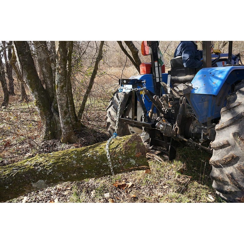 RJ Designs XHD 3 Point Log Skidder - RLS002 - Designed and Made in USA - Super Strength and Durability - Standard Model Without Log Chain