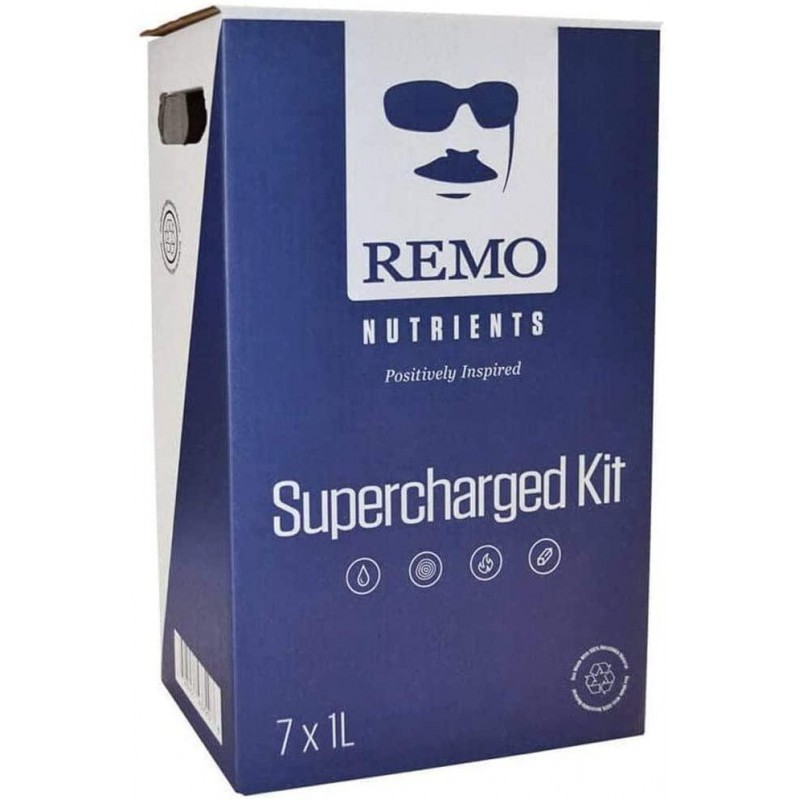 Remo Nutrients RN70010 Remo's 1L Supercharged Kit Nutrient, Blue