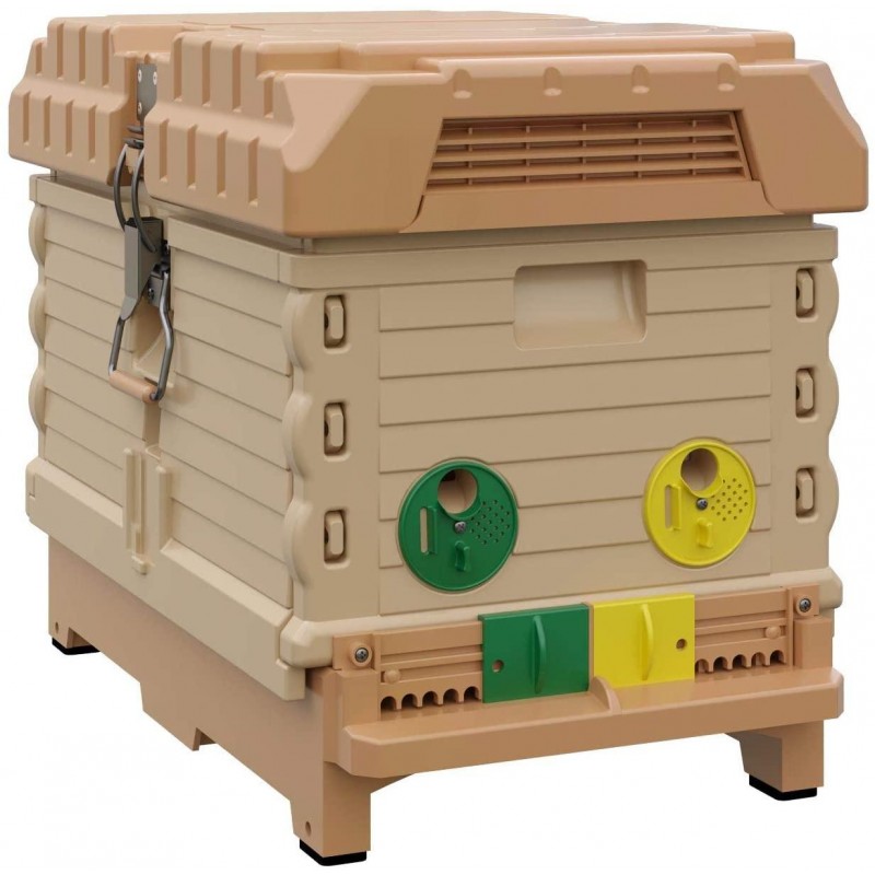 Apimaye Insulated 7 Frame Langstroth Nucleus Bee Hive Nuc Queen Castle