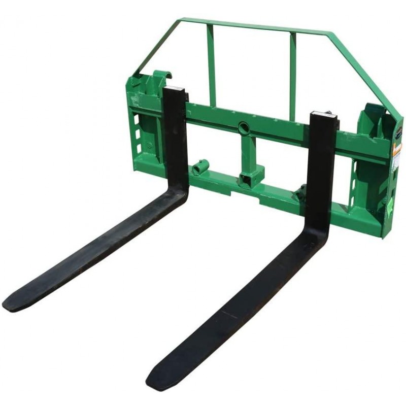 Titan Attachments Pallet Fork Frame fits John Deere Loaders with 2