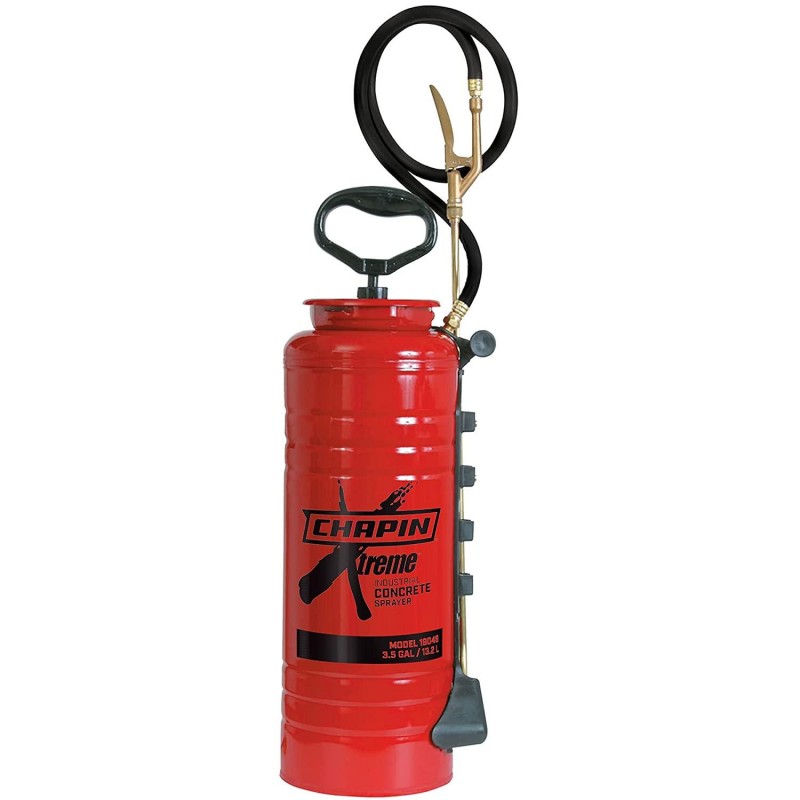 Chapin 19049 Xtreme Concrete Sprayer-Steel Tank-3.5 Gal, 3.5-Gallon, Red