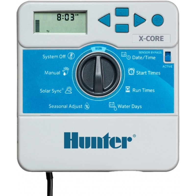 Hunter Industries X-Core 8-Station Indoor Irrigation Controller