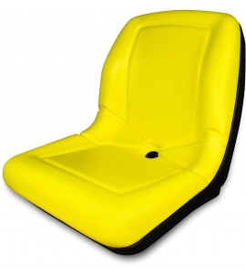 TRAC SEATS Yellow Seat for John Deere 1023E 3025E 3032E 3038E 3203 Compact Tractor LVA14488 - High Back Tractor Seat (SAME DAY )