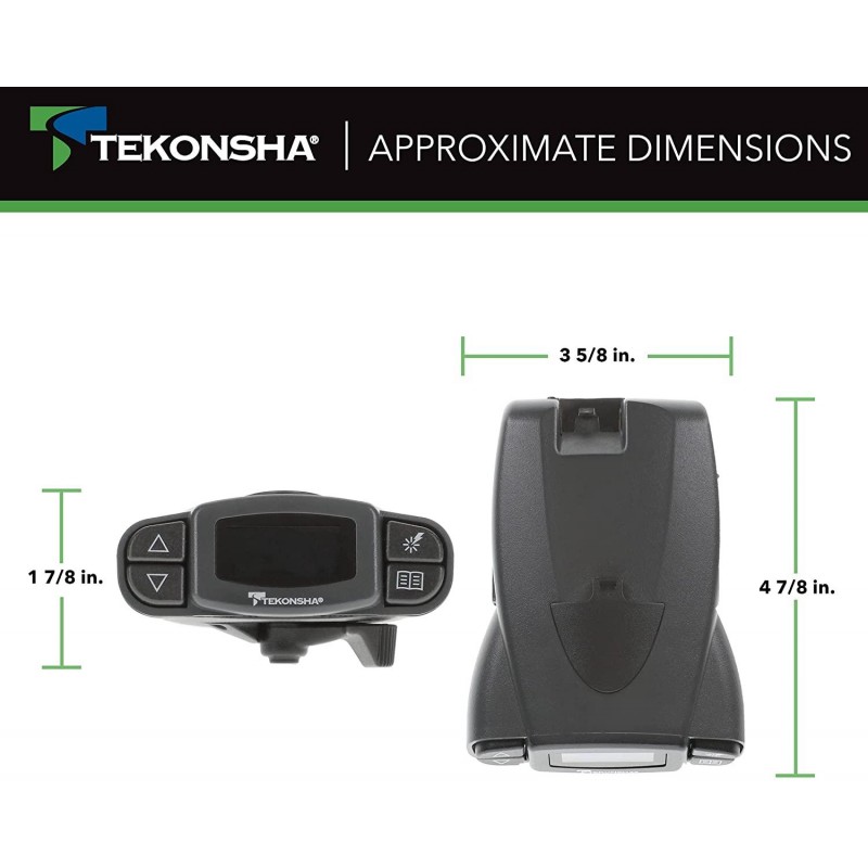 Tekonsha 90195 P3 Electronic Brake Control , silver, Single