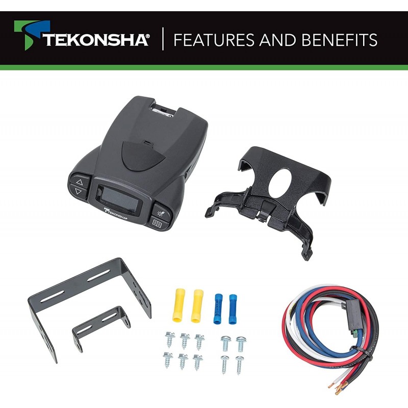 Tekonsha 90195 P3 Electronic Brake Control , silver, Single