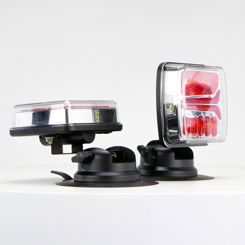 VULCAN Wireless LED Towing and Trailer Light Kit for Trucks - Trailers - RVs - Suvs and Boats