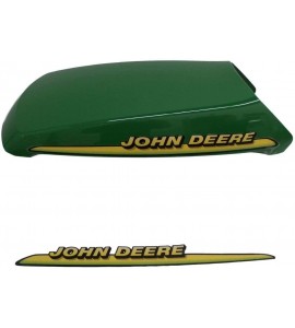 John Deere Upper Hood & Decals - AM132530 - LT133 LT155 LT166