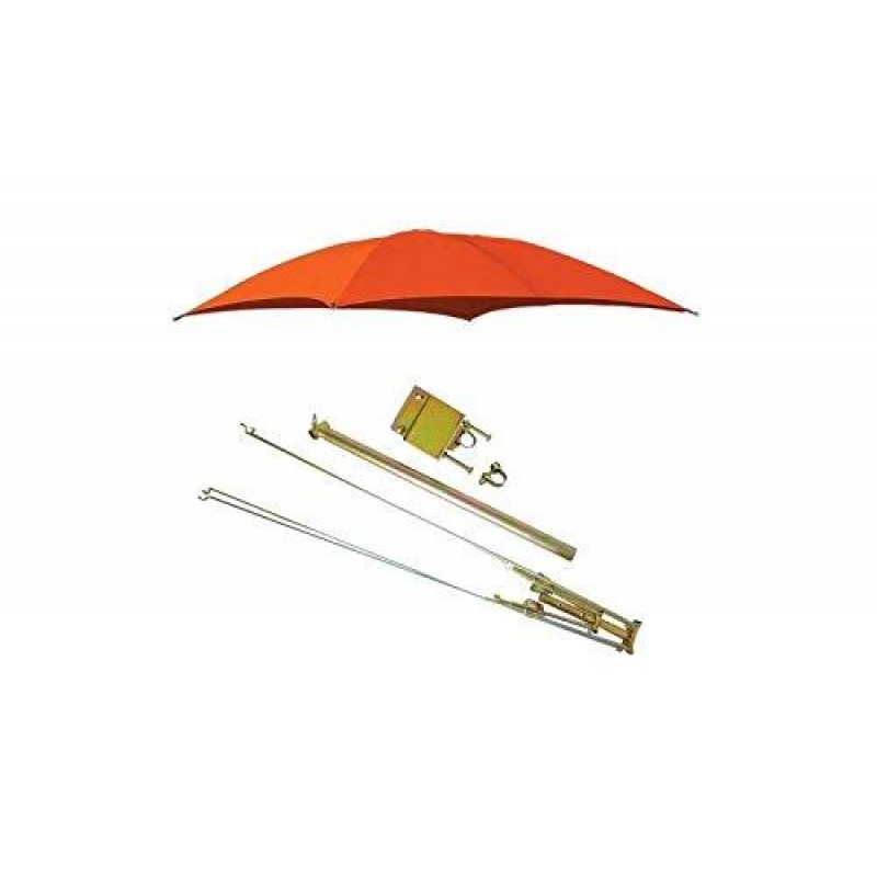 ROPS Orange Tractor Umbrella Canopy & Canvas Cover w/Rollbar Mount Farmer Bob's Parts 405966