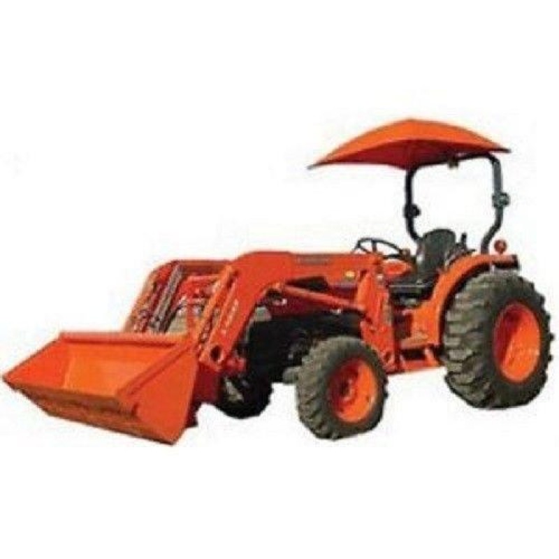 ROPS Orange Tractor Umbrella Canopy & Canvas Cover w/Rollbar Mount Farmer Bob's Parts 405966