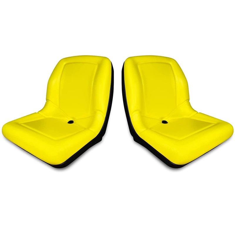 TRAC SEATS (2 Seats) Seats for John Deere Gator TX 4X2 Turf 4X2 HPX XUV 850D, E Gator, Turf, TE Gator Turf Electric, TH Turf, 4X4 Trail, TH 6X4 Diesel - VG11696 - High Back Seats (Same Day )