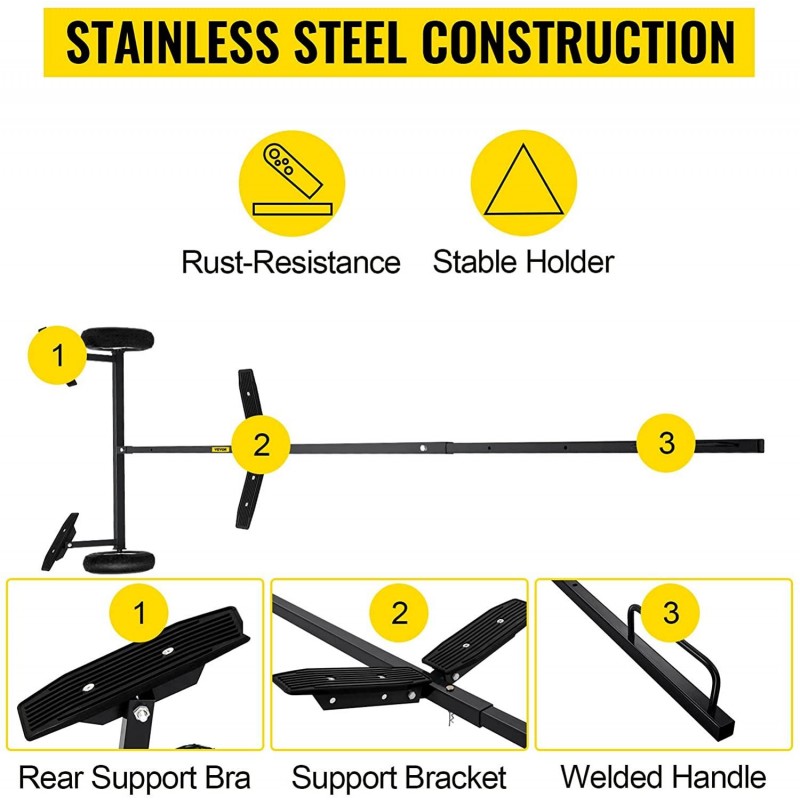 VEVOR Boat Trailer Dolly, 360 lbs Load Capacity Boat Trailer, Hand Dolly Set with 14