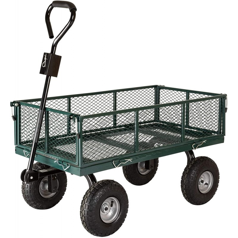 Garden Star 70107 Utility Cart with Sidewalls