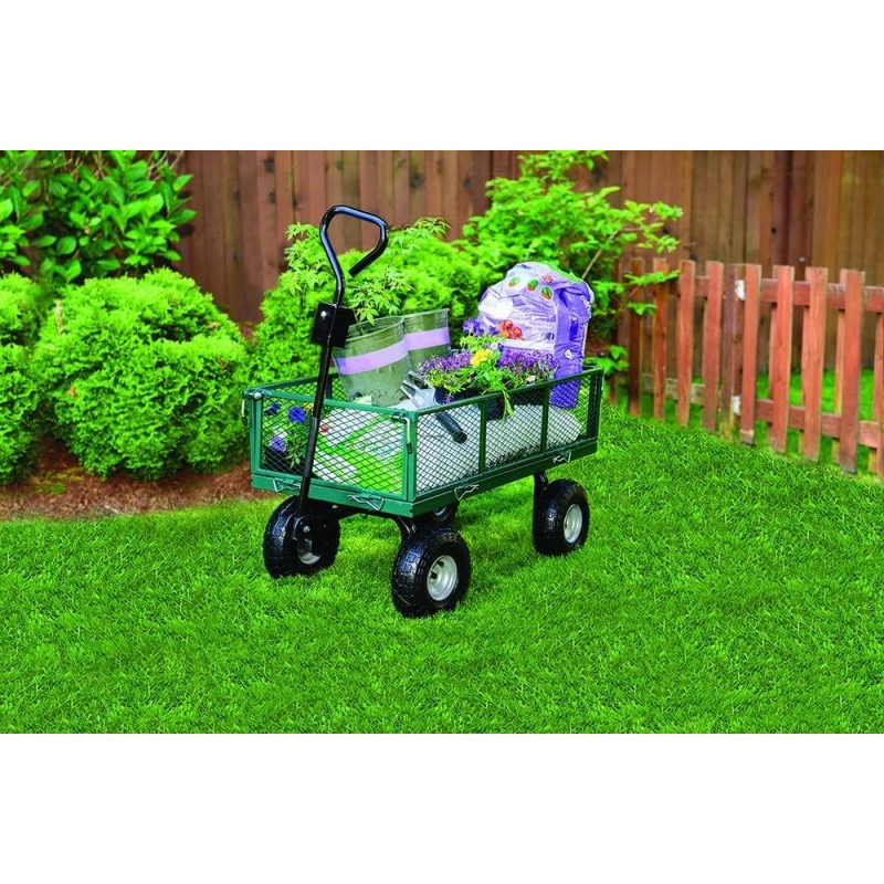 Garden Star 70107 Utility Cart with Sidewalls