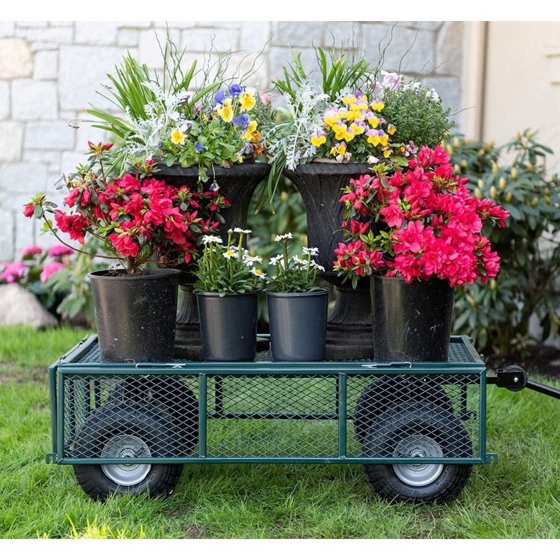 Garden Star 70107 Utility Cart with Sidewalls