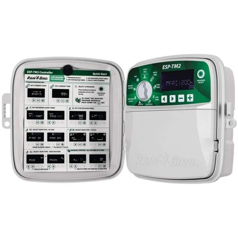 Rain Bird ESP-TM2 8 Station LNK WiFi Irrigation System Outdoor Controller Timer