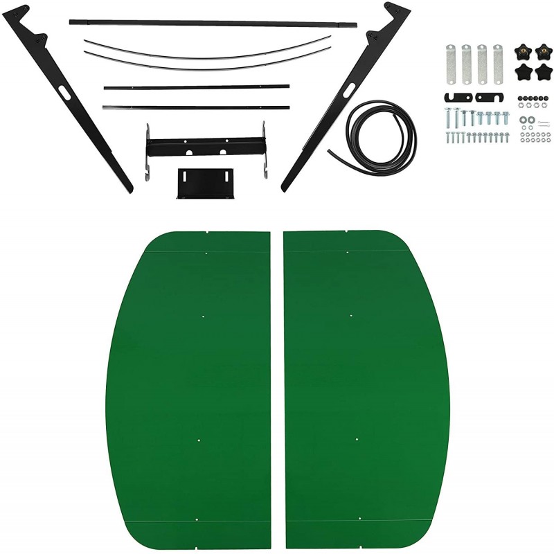 HECASA Green Tractor Canopy Compatible with All ROPS 48