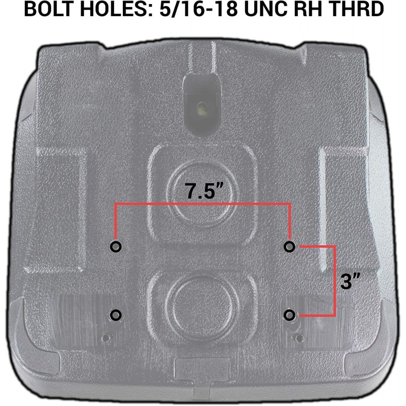 E-VG11696 Two Seats for John Deere Gator (2pcs) for XUV 850D, E GATOR, GATOR TURF, TE GATOR TURF ELECTRIC, TH TURF GATOR, TH 6X4 DIESEL GATOR, TX 4X2 GATOR, F735, F725, F710 ++