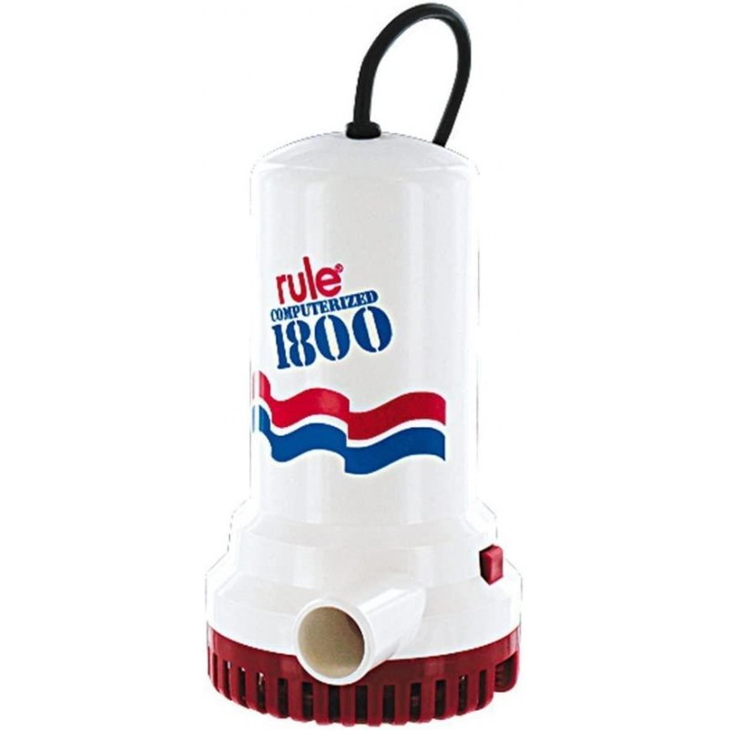 Rule A53 Series 1800 GPH Submersible Sump / Utility Pump, Corded, 110 Volt AC