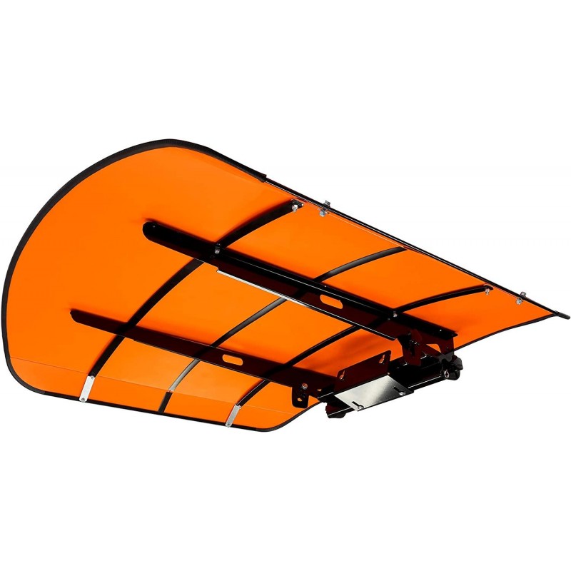 ECOTRIC Tractor Canopy Orange Compatible with All ROPS 48