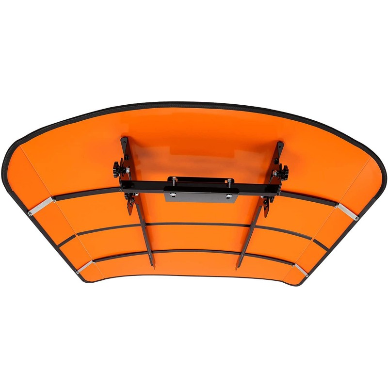 ECOTRIC Tractor Canopy Orange Compatible with All ROPS 48