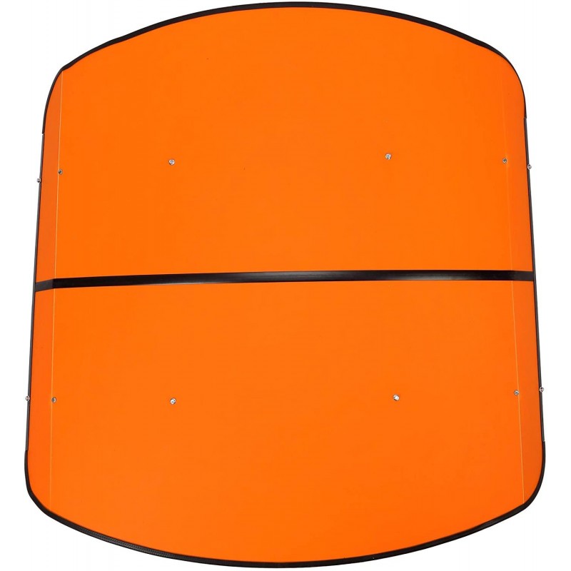 ECOTRIC Tractor Canopy Orange Compatible with All ROPS 48