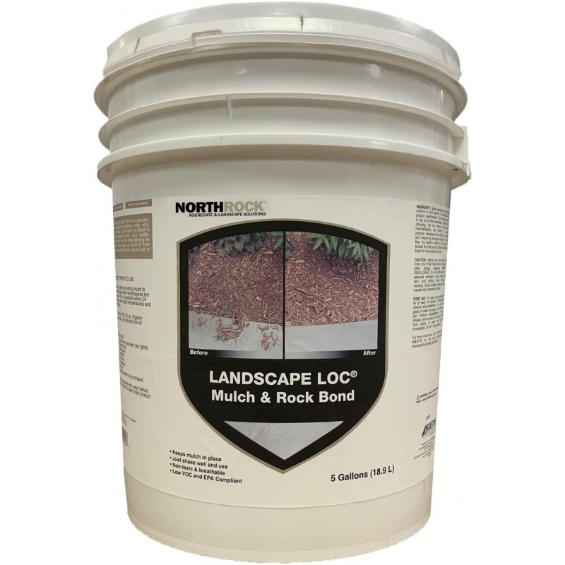 Landscape Loc Mulch & Rock Bond - 5 Gallon